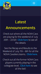 Mobile Screenshot of novacavaliers.com